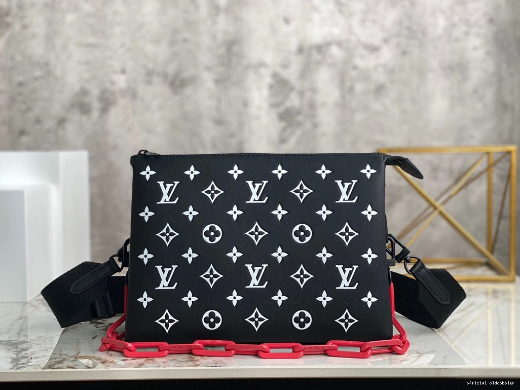 Official oldcobbler VUITTON COUSSIN LOUIS PM 0809